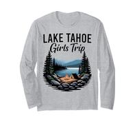 Excursion Entre Filles à Lake Tahoe, Campfire Lake Weekend Manche Longue