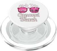 Excursion Entre Filles, Plage de Cozumel, Mexique, Bachelorette, Voyage pour Femmes PopSockets PopGrip pour MagSafe