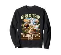 Excursion pour Filles : Aventure dans Le Parc National de Yellowstone 2027 Sweatshirt