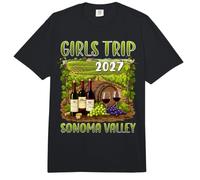 Excursion pour Filles dans la vallée de Sonoma 2027 : vin Comfort Colors Adult Heavyweight T-Shirt