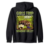 Excursion pour Filles dans la vallée de Sonoma 2027 : vin Sweat à Capuche