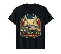 Excursions en Bus Vintage du Hoover Dam T-Shirt Graphique avec Valeur
