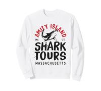 Excursions et Aventures avec Jaws Shark à Amity Island Sweatshirt