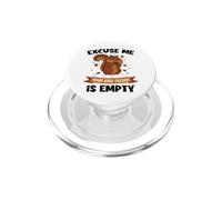 Excuse Me The Bird Feeder is Empty Écureuil Gris PopSockets PopGrip pour MagSafe