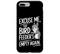 Excuse Me the Bird Feeder’s Empty Again Funny Squirrel Coque pour iPhone 7 Plus/8 Plus