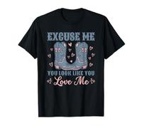 Excuse-Moi, tu as l'air de m'aimer Western Cowgirl T-Shirt