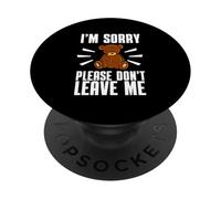 Excuses des Couples - Je suis désolé, ne me quittez Pas PopSockets PopGrip Adhésif