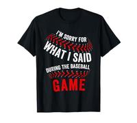 Excuses du Jeu de Baseball des Bleachers Regret Remarques T-Shirt