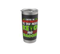 Excusez-moi, avez-vous un régime cétogène Keto Healthy Lifestyle ? Gobelet isotherme en acier inoxydable double paroi