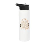 Excusez-moi, j'ai l'air de m'aimer Cowboy Meme Stainless Steel Insulated Water Bottle