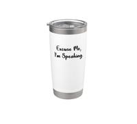 Excusez-moi, je parle Gobelet isotherme en acier inoxydable double paroi