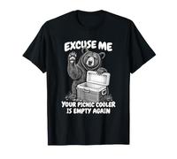 Excusez-Moi, Votre glacière à Pique-Nique est à Nouveau Vide, Ours T-Shirt