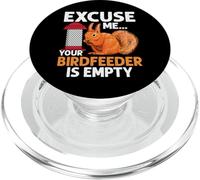 Excusez-Moi, Votre mangeoire à Oiseaux est Vide PopSockets PopGrip pour MagSafe