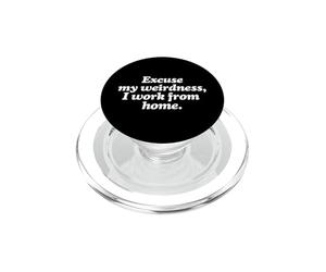 Excusez Mon étrangeté, Je Travaille à Domicile PopSockets PopGrip pour MagSafe