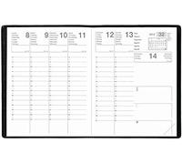 EXDI agenda scolaire Sept 27 2025/2026 - coloris noir - format 21x27 cm - 1 semaine sur 2 pages