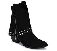 Exé Shoes Bottines 2153-2323-FABRIC-BLACK in Noir 37