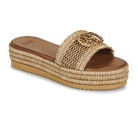Exé Shoes Mules 549-HYDRA-RAFFIA-TAN in Marron 41