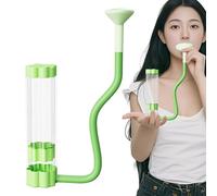 Exécuteur de poumon - Entraîneur de respiration | Entraîneur de capacité pulmonaire | Équipement de fitness respiration profonde renforcement musculaire appareil compact abdominal pour hommes, femmes