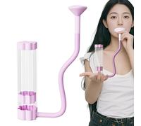 Exécuteur de poumon - Entraîneur de respiration | Entraîneur de capacité pulmonaire | Équipement de fitness respiration profonde renforcement musculaire appareil compact abdominal pour hommes, femmes