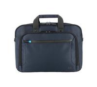 Executive 4 Twice - Sacoche pour ordinateur portable - chargement par le haut, 40 % recyclé - 14" - 16" - bleu marine, noir