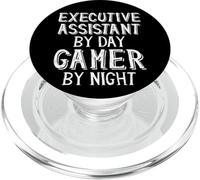 Executive Assistant by Day Gamer by Night PopSockets PopGrip pour MagSafe