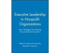 Executive Leadership in Nonprofit Organizations by Herman Paperback Book Herman, Robert D Herman & Associates, Heimovics, Richard D. (Auteur)