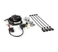 EXED® Pièces d'origine pour radiateur avec système de montage universel Revotec et thermo-interrupteur, pour tous les motos tout-terrain 2 et 4 temps - Ajustement parfait, facile à installer