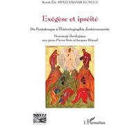 Exégèse et ipséité – Du Pentateuque à l’historiographie deutéronomiste – Hommage aux pères Pierre Buis et Jacques Briend