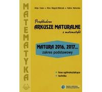 Exemples de fiches de travail pour le baccalauréat en mathématiques Gamme de base Alicja Cewe, Alina Magryœ-Walczak, Halina Nahorska (Buch auf Polnisch)