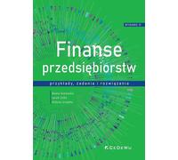 Exemples, tâches et solutions en matière de finance d'entreprise (Buch auf Polnisch)