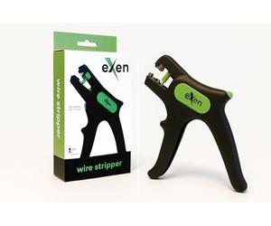 Exen Dénudeur de fil automatique 0,2 à 6 mm² Dénudeur de câble avec coupeur latéral jusqu'à 2 mm