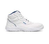 Exena Chaussures de travail Chaussures de sécurité S2 Lacets Pearl Blanc avec capuchon de protection alimentaire, Gastro, - Blanc - Blanc., 40 EU