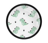 EXEND Bébés dinosaures animaux Lot de 4 boutons de tiroir et de commode pour la maison, la chambre à coucher, la cuisine, la salle à manger et le bureau.
