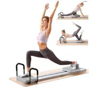 ExeractFit Pilates Reformer Machine Équipement pour Maison et Salle de Sport Convient Avancés et Débutants Pilates Board Planche Pilate Ski Trainer Soft Body Appareil