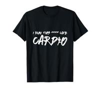 Exercer Je Cours Ça Citation Motivante pour Femme Paroles T-Shirt
