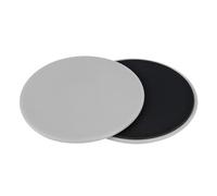 Exercice Core Sliders Fitness Gliding Disc Double Face Exercice Core Gliders Disques Glissants pour Entraînement Complet du Corps Abdominal&Core Workouts 2Pcs(Gris)