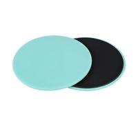 Exercice Core Sliders Fitness Gliding Disc Double Face Exercice Core Gliders Disques Glissants pour Entraînement Complet du Corps Abdominal&Core Workouts 2Pcs(menthe)
