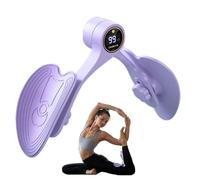 Exercice de cuisse, entraîneur de plancher pelvien, Dispositif d'exercice d'entraîneur de hanche à 360 degrés, Écran intelligent réglable Count Pelvic Floor Muscle Exerciseur pour la réadaptation