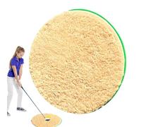 Exercice de golf de golf pour intérieur et extérieur, pas de glissement | Entraîneur de swing, tapis de remise pour ordinateur portable, équipement d'exercice de go