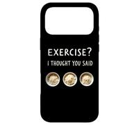 Exercice de mèmes de Gym Amusant Je pensais Que Vous aviez Dit Extra Rice Coque pour iPhone 17 Pro Max
