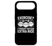 Exercice de mèmes de Gym Amusant Je pensais Que Vous aviez Dit Extra Rice Coque pour iPhone Air