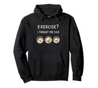 Exercice de mèmes de Gym Amusant Je pensais Que Vous aviez Dit Extra Rice Sweat à Capuche