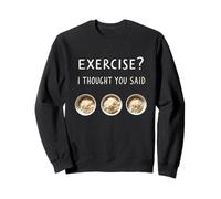 Exercice de mèmes de Gym Amusant Je pensais Que Vous aviez Dit Extra Rice Sweatshirt