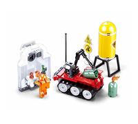 Exercice de robot de brigade de pompiers de Sluban