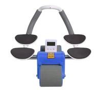 Exercice de roue abdominale - automatique multifonction | Roue d'entraînement avec support de coude | Appareil de renforcement du noyau pour la poitrine et le dos des bras