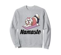 Exercice de yoga Shih Tzu Let's Walk pour hommes, femmes, enfants, amoureux des chiens Sweatshirt