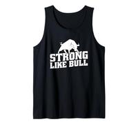 Exercice d'entraînement de Bodybuilder de dynamophilie Fort comme Un Taureau Débardeur