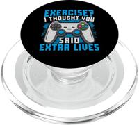 Exercice I Thought You Said Extra Lives PopSockets PopGrip pour MagSafe