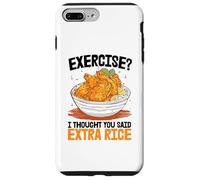 Exercice Je pensais Que tu avais Dit Un supplément de Riz Coque pour iPhone 7 Plus/8 Plus