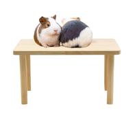 Exercice pour petits animaux, aire de jeu professionnelle en bois, accessoire d'habitat à plusieurs niveaux avec design stable, niche pour animal domestique avec style studio, chinchilla Degu furet